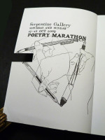 Serpentine Gallery Poetry Marathon, October 2009