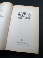 Rivals (1988, first edition)