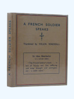 A French Soldier Speaks (1941, first edition)