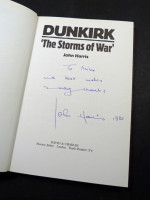 Dunkirk, 'The Storms of War' (1980, signed first edition)