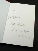 Till kanten av himlen (2001, signed first Swedish edition)