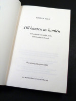 Till kanten av himlen (2001, signed first Swedish edition)