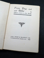 From Dug-Out to Billet (1916, first edition)