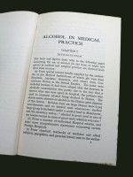 Alcohol in Medical Practice (1925, first edition)