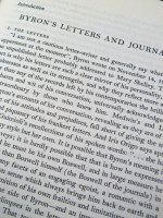 Lord Byron's Letters and Journals, volumes 1 to 4
