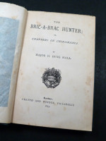 The Bric-a-Brac Hunter (1875, first edition)