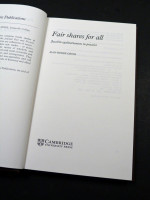 Fair Shares for All, Jacobin Egalitarianism in Practice (Signed)