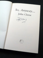 So, Anyway... (Signed first edition)