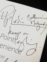 The Point of Inconvenience (Signed first edition, 2013)