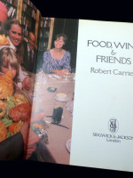 Food, Wine & Friends (1980, signed first edition)