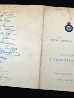 Royal Auxiliary Air Force Officers' Coronation Ball 1953