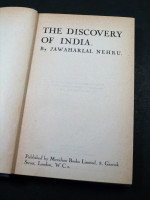 The Discovery of India (1946, first edition)
