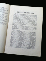 The Symbolic Life, A Seminar Talk given on 5th April 1939