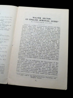 Walter Hilton: An English Spiritual Guide (1944, first edition)