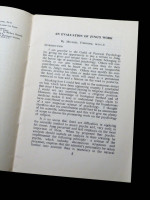 An Evaluation of C G Jung's Work (1962, first edition)