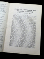 Analytical Psychology and Religious Experience (1947, first edition)