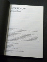 Now is Now (2020, signed limited edition)