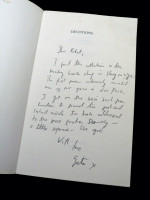 Devotions (Signed copy, owned by four poets)