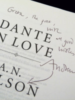 Dante in Love (2011, signed first edition)