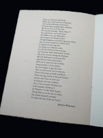 Omar Khayyam Club Menu, 24th March 1938, Signed Original Etching by Martin Hardie