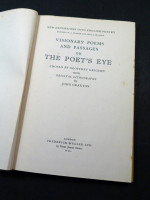 Visionary Poems and Passages, or The Poet's Eye (1944, first edition)