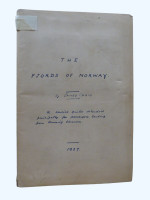 The Fjords of Norway (1937 handwritten guide)