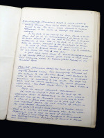 The Fjords of Norway (1937 handwritten guide)