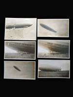 Five original photographs of Airship Graf Zeppelin, 1932
