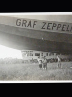 Five original photographs of Airship Graf Zeppelin, 1932