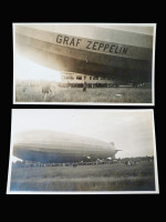 Five original photographs of Airship Graf Zeppelin, 1932