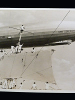 Five original photographs of Airship Graf Zeppelin, 1932