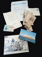 P&O ephemera from the archive of Viscount Craigavon