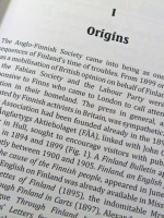 The Anglo-Finnish Society 1911–2011 (Signed copy)